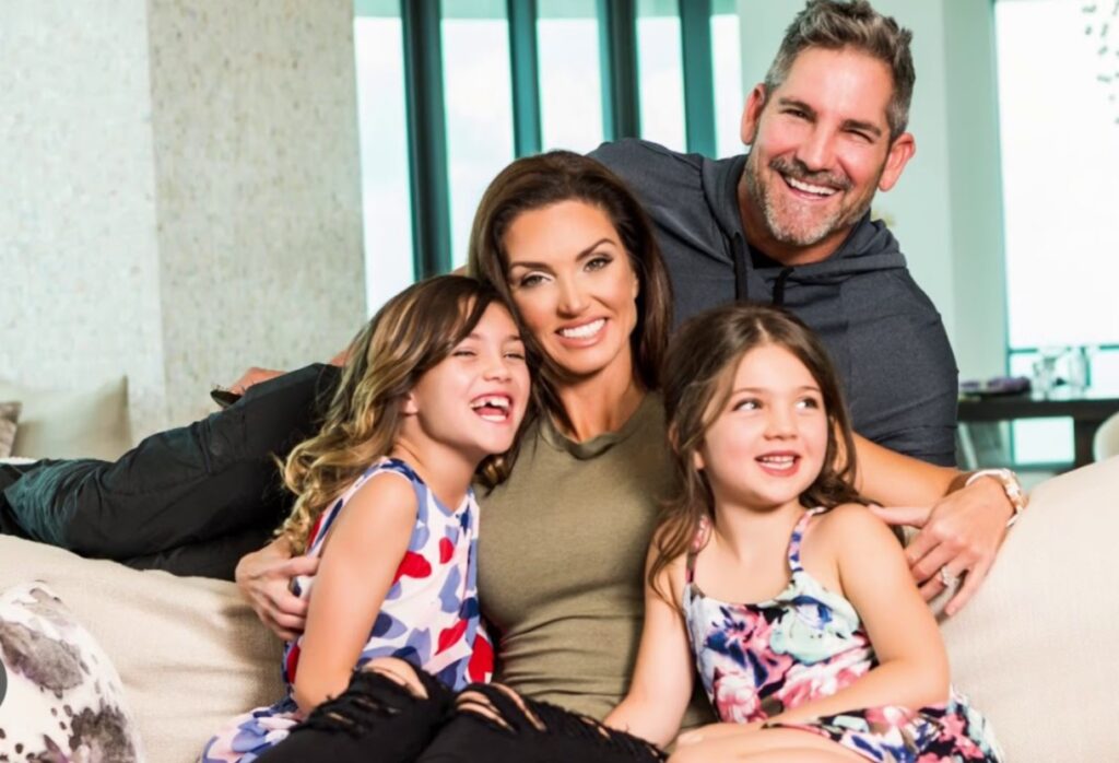 Grant Cardone with wife and daughters