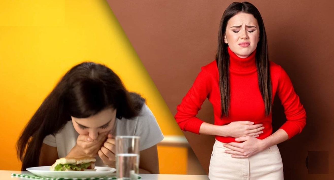 food poisoning vs stomach flu